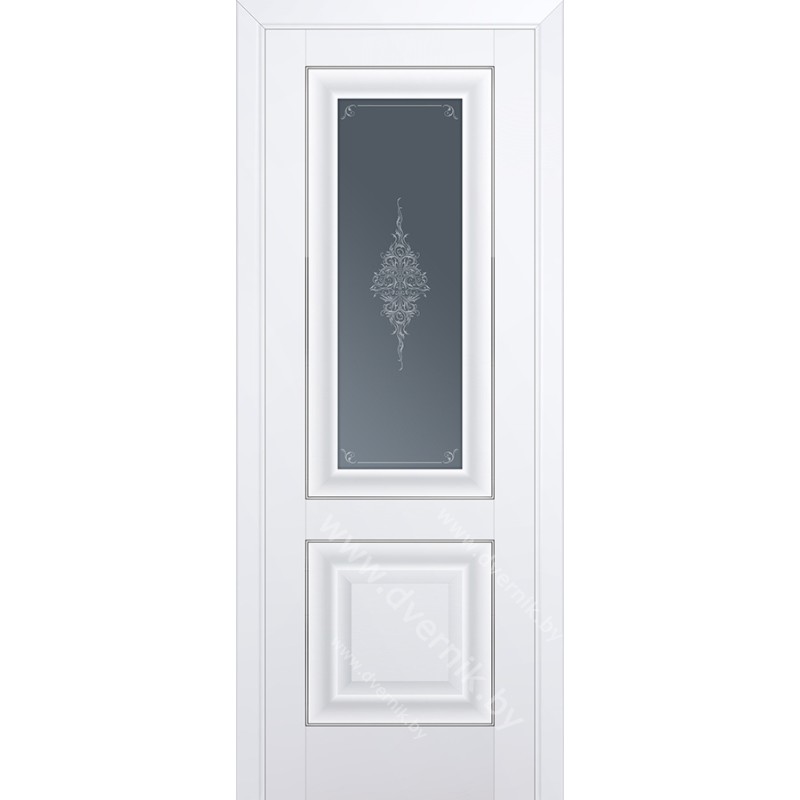 Белая дверь UNILACK Profil doors 28U